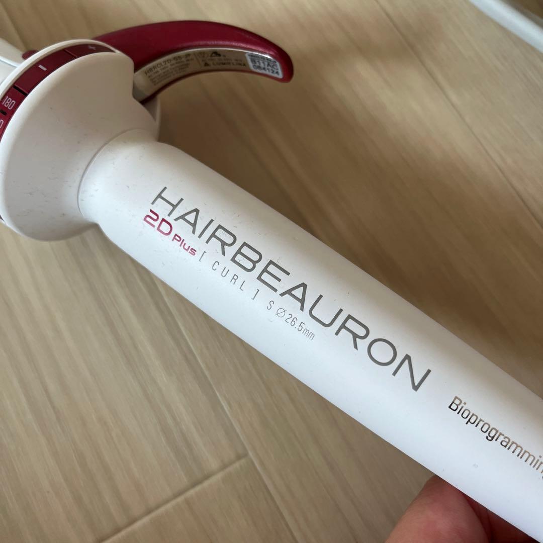 保証書シリアルNO.あり】ヘアビューロン2D plus 26.5mm - メルカリ