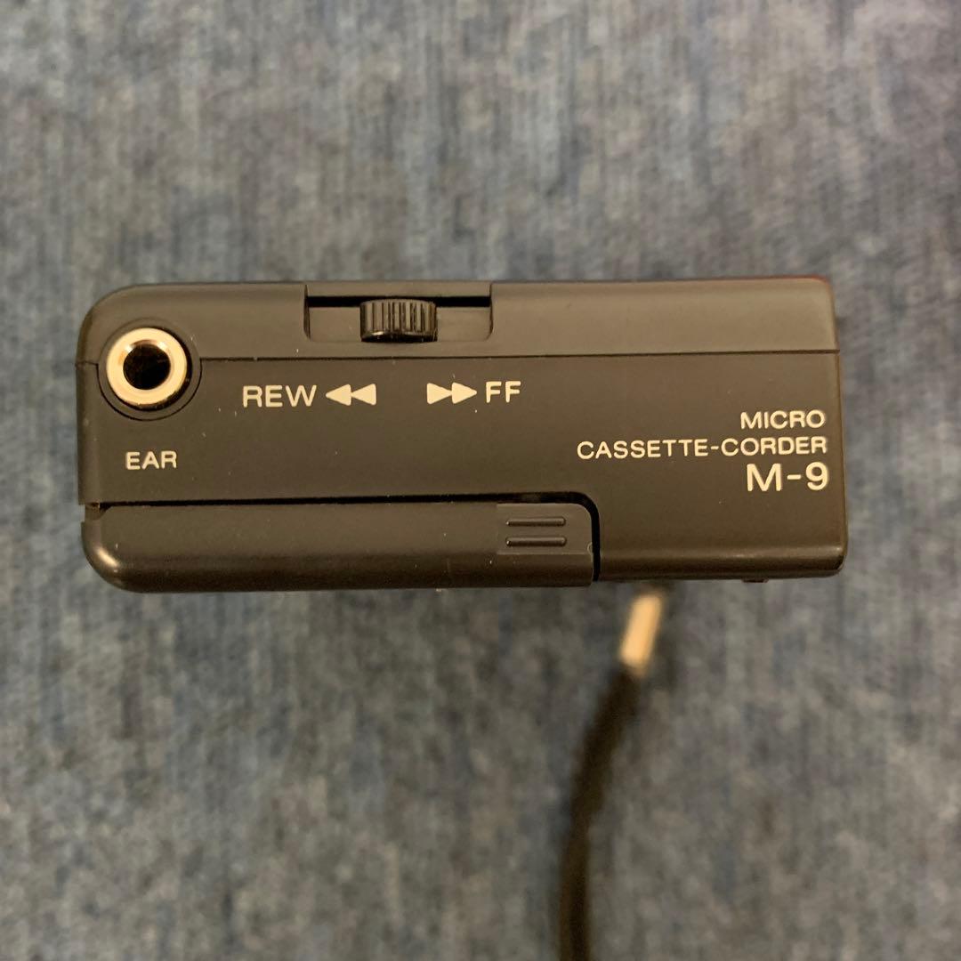 希少 SONYマイクロカセットテープレコーダ M-9 - メルカリ