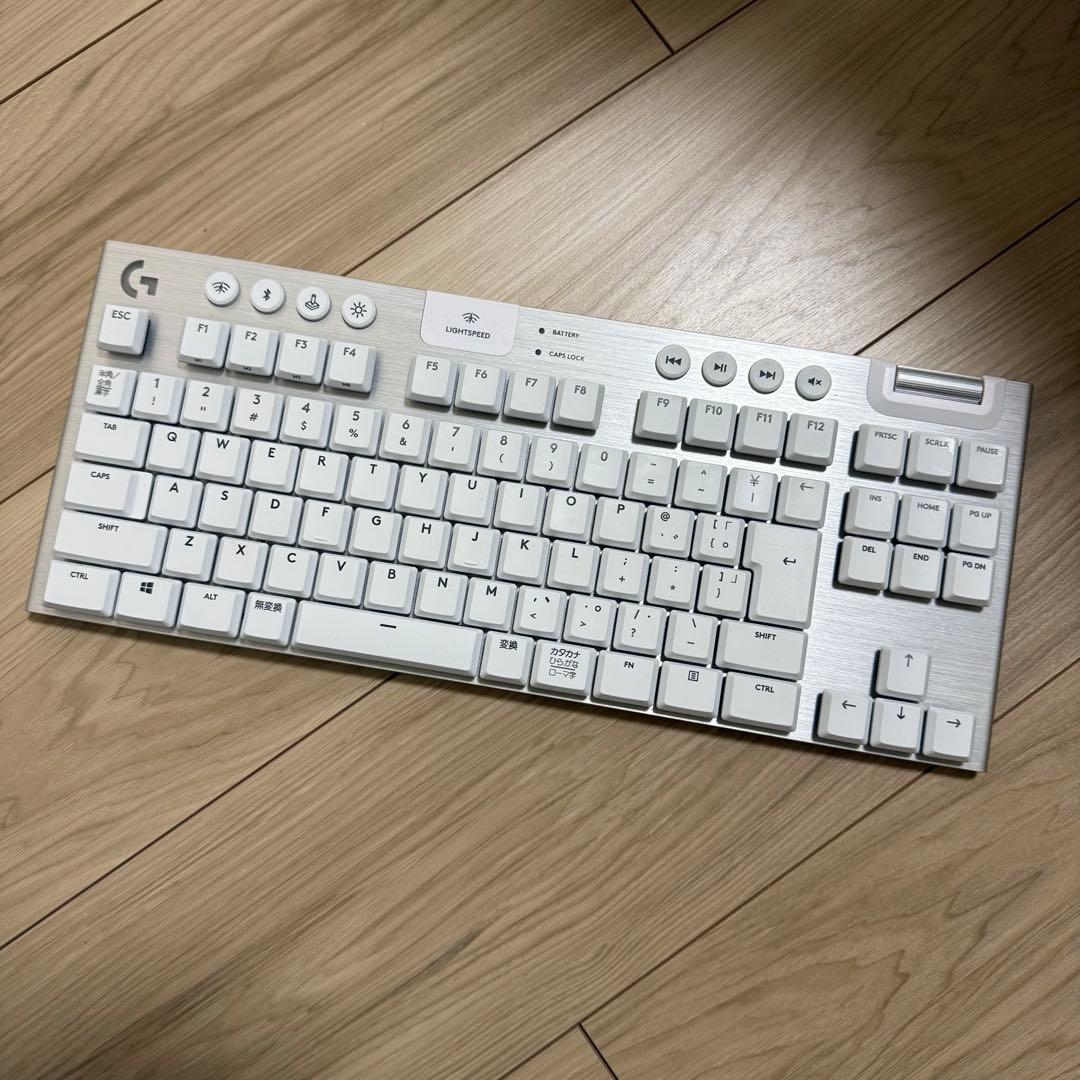 Logicool G913 TKL RGB ホワイト ゲーミングキーボード - メルカリ