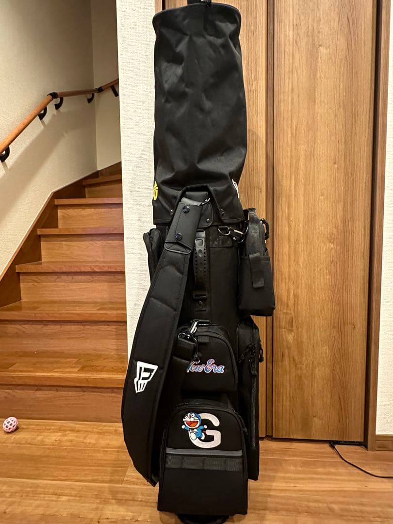 ニューエラ ドラえもんコラボ キャディバッグ 限定 希少 コラボボール