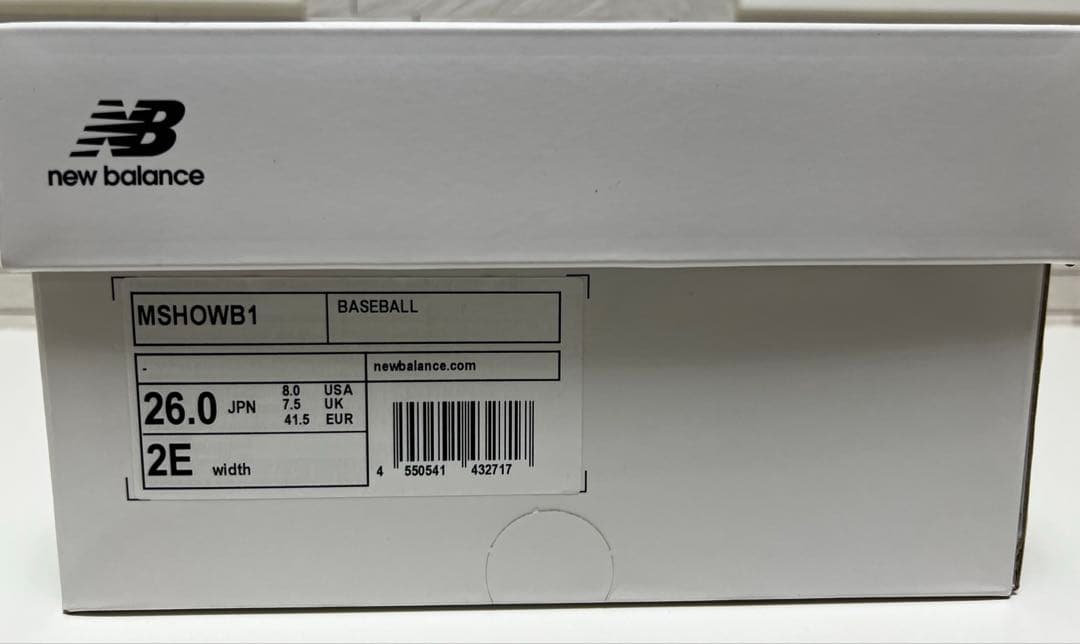 New Balance MSHOWB1 スパイクシューズ 26.0cm 大谷翔平