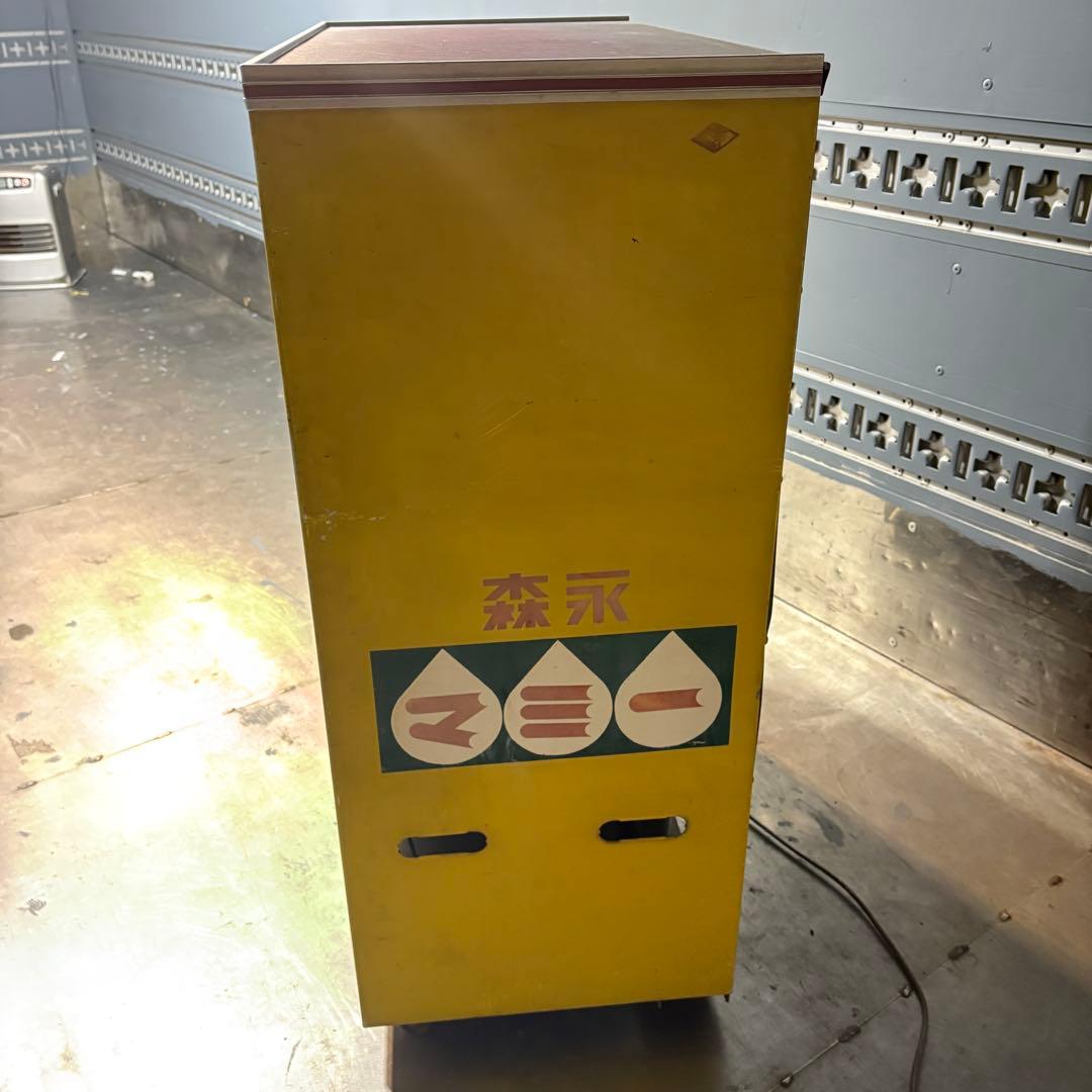 動作確認済 森永 牛乳 ショーケース マミー 冷蔵庫 昭和レトロ 森永牛乳