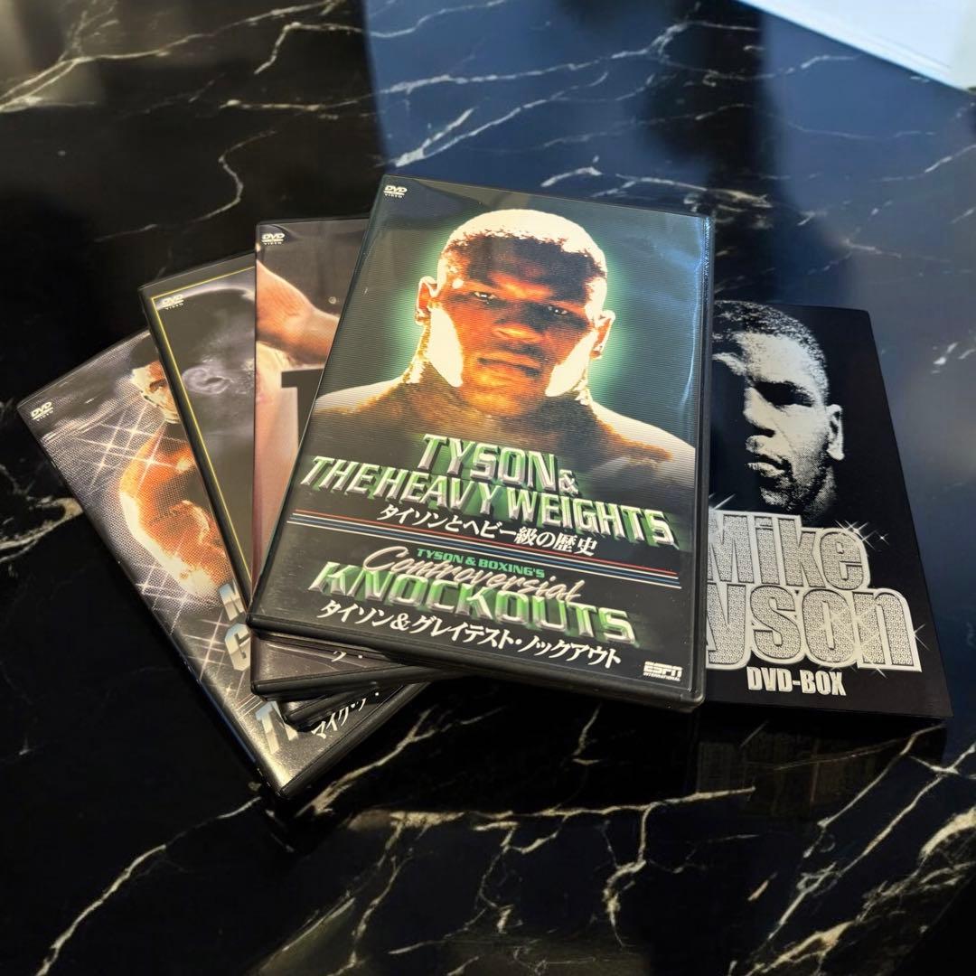 【永久保存版・タイソンファンのマストアイテム】マイクタイソン DVDBOX 4巻 永久保存版・タイソンファンのマストアイテム】マイクタイソン DVDBOX 4巻