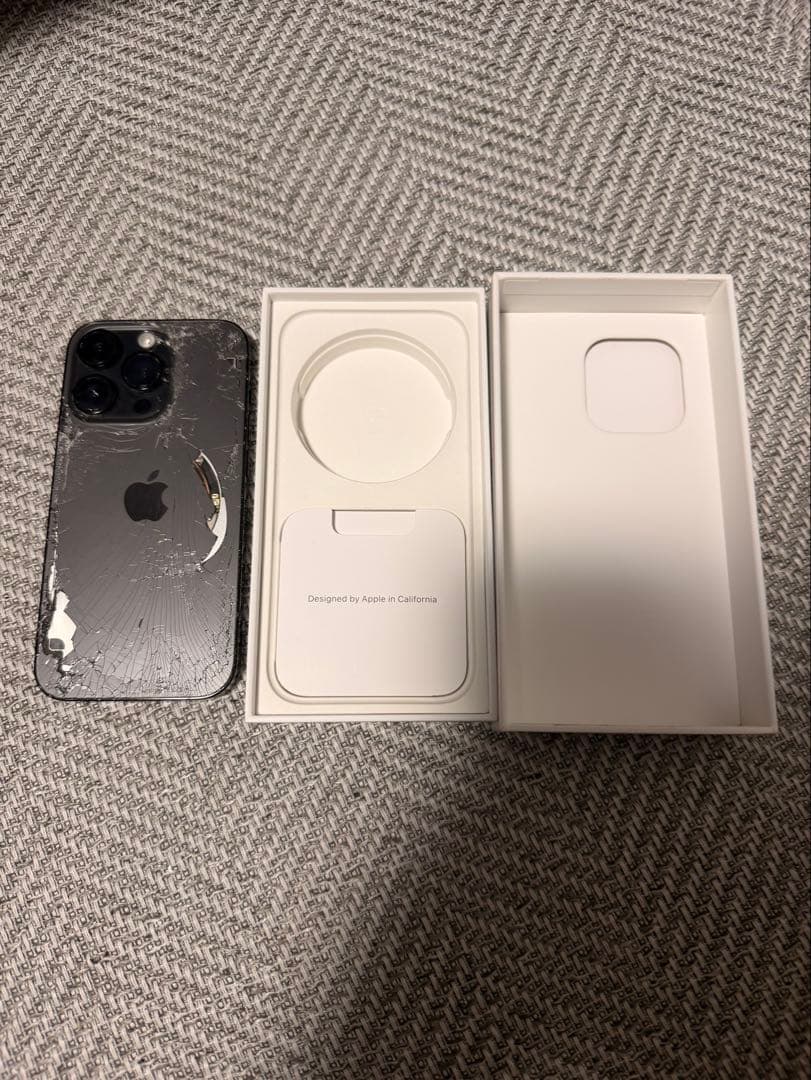 iPhone 14 pro 512GB 背面 液晶漏れ ジャンク - メルカリ