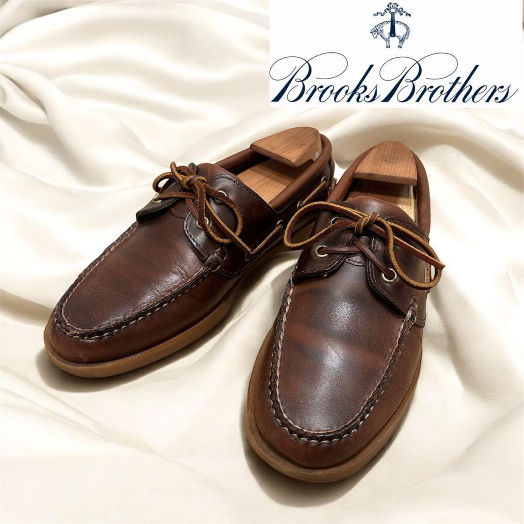 【希少】エルサルバドル製　BROOKS BROTHER デッキシューズ 中古・古着通販】BROOKS BROTHERS (ブルックスブラザーズ) デッキ