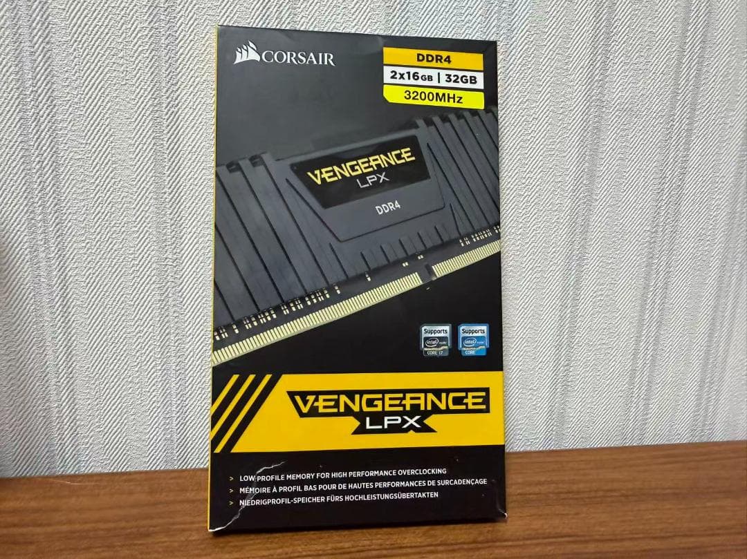 CORSAIR DDR4-3200MHz 32GB [16GB×2枚] - メルカリ