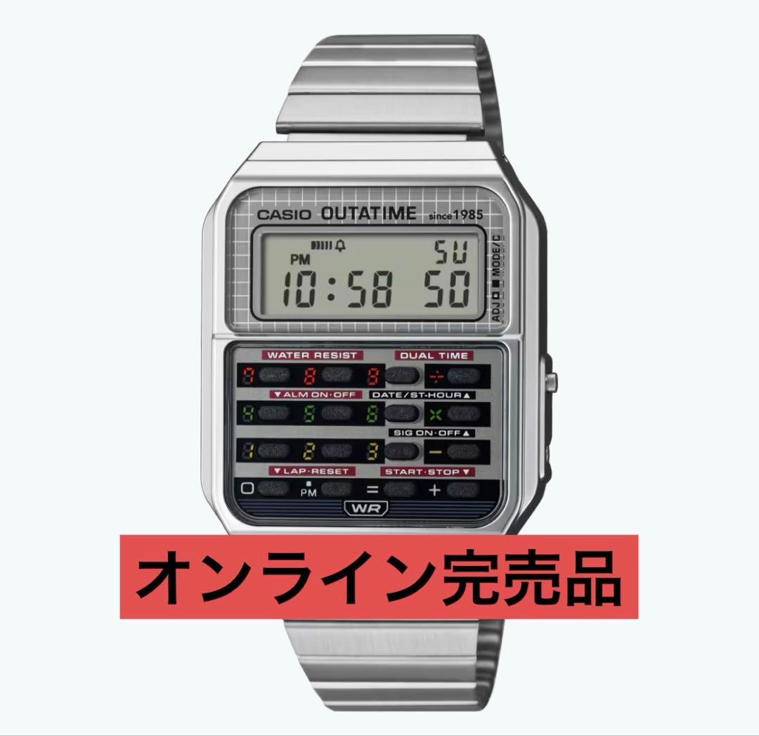新品未使用】カシオ バックトゥザフューチャー CA-500WEBF-1AJR - メルカリ