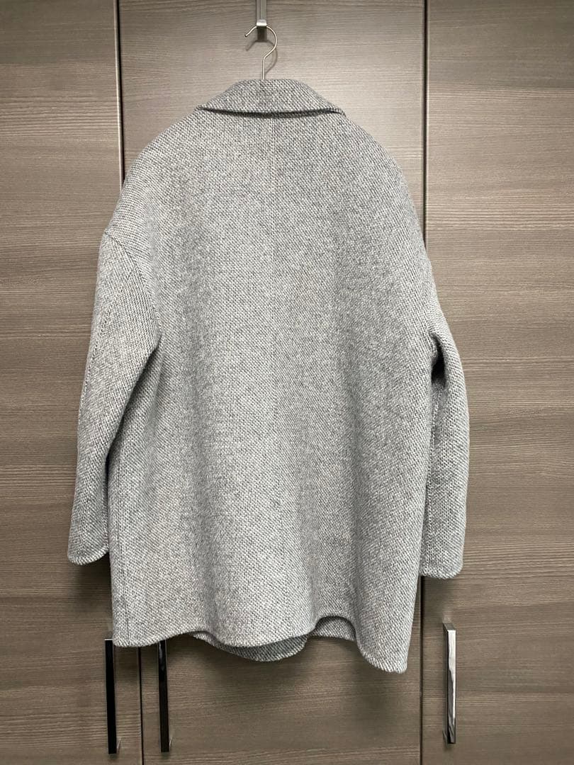 gypsophila ダブルブレストウールブレンドコート Grey / S - メルカリ