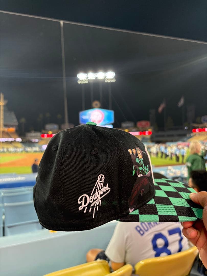 ポ*ギ様 ロサンゼルス・ドジャース 鬼滅の刃 コラボキャップ - メルカリ