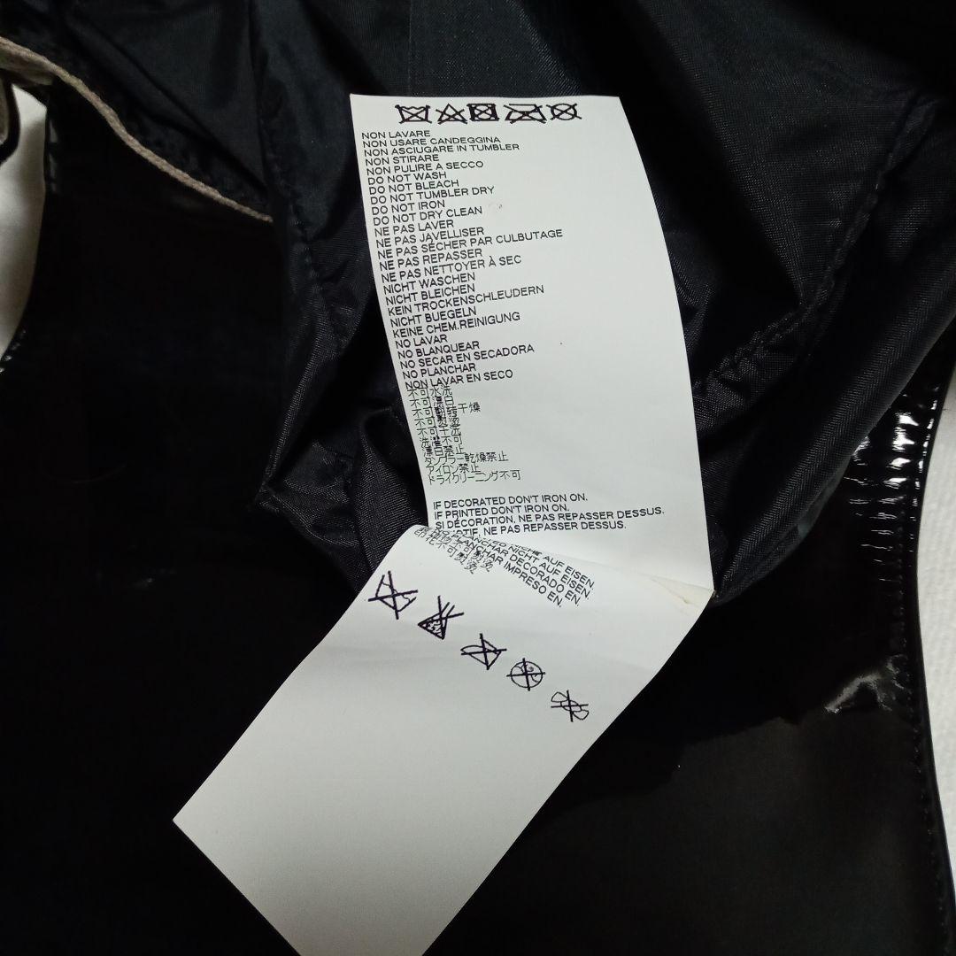 MM6 メゾンマルジェラ ショルダーバッグ エナメル キャンバス スタッズ