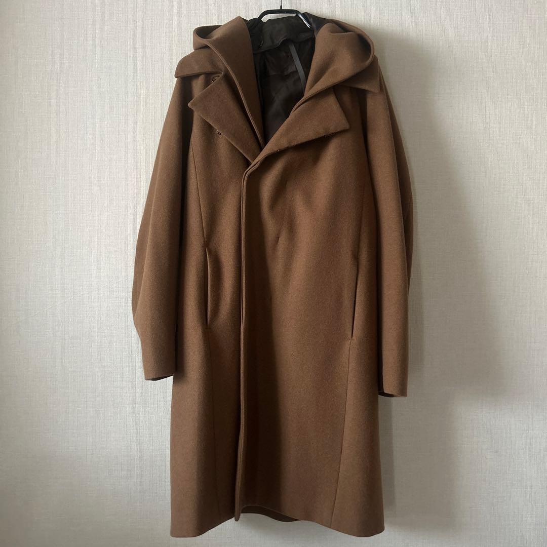 KAZUYUKI KUMAGAI カシミヤ混フードコート - メルカリ