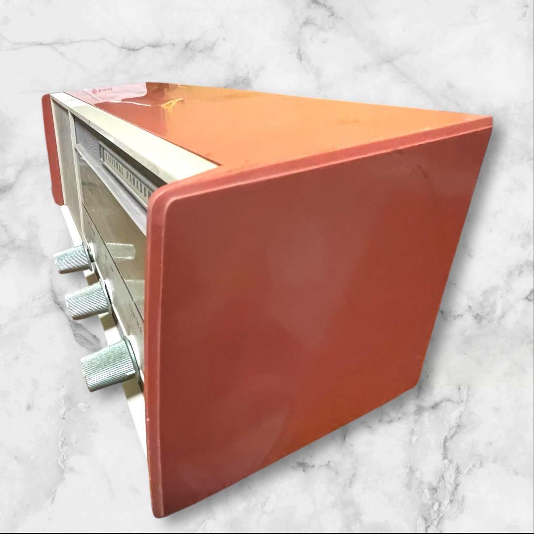 昭和レトロ 1963年 ナショナル パナソニック RE-250 真空管ラジオ