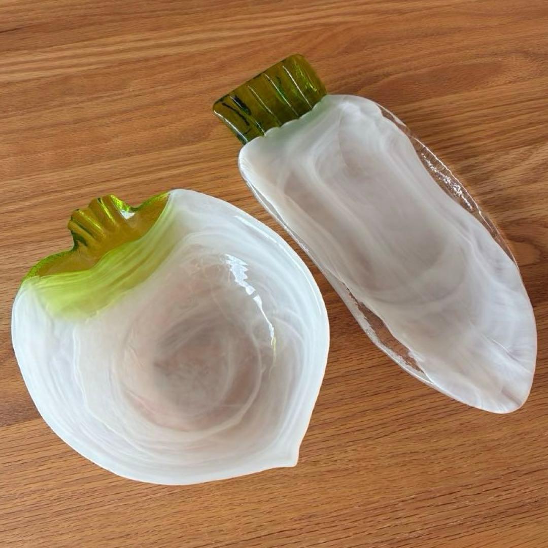 月夜野工房 ガラス皿 2点セット - メルカリ