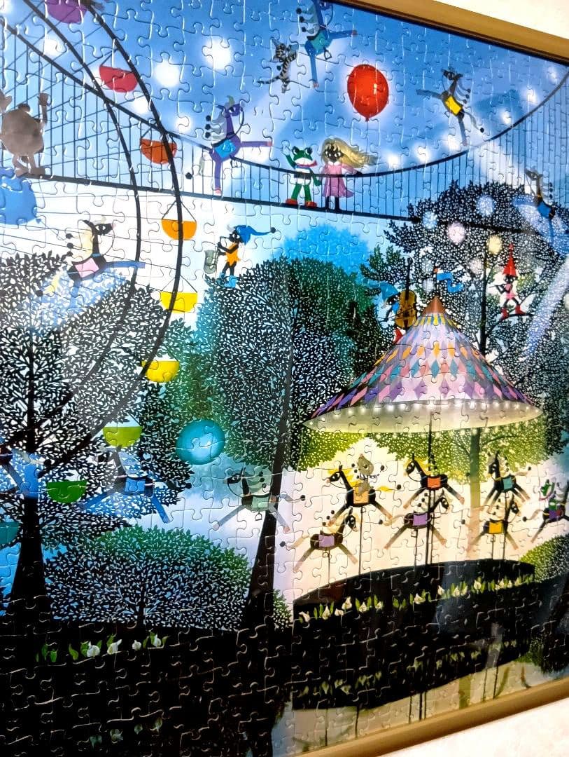 ジグソーパズル 藤城清治 木馬の夢 1000ピース - メルカリ