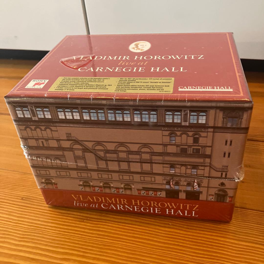 【新品未開封】ホロヴィッツ ライヴ・アット・カーネギーホール(41CD＋DVD) Vladimir Horowitz - Vladimir Horowitz live at Carnegie Hall