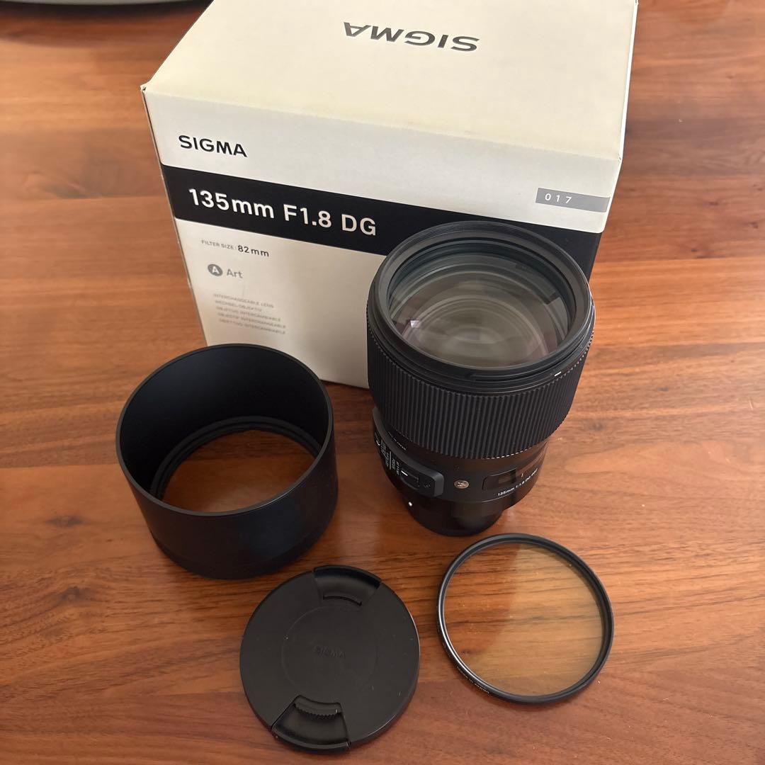 Eマウント】SIGMA 135mm F1.8 DG レンズ - メルカリ