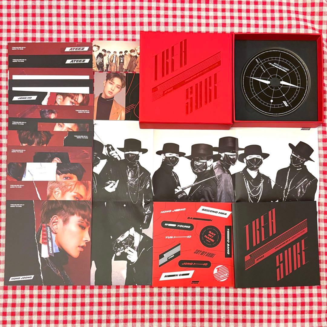 ateez アチズ TREASURE EP.2 Zero To One ミンギ - K-POP・アジア低