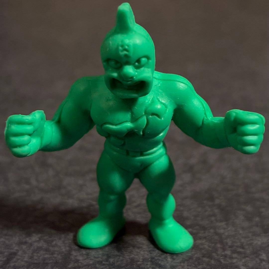 キン消し キン肉マン(胸に地図) Y-S.N.T(P) 4.2cm アマダ 緑 - メルカリ