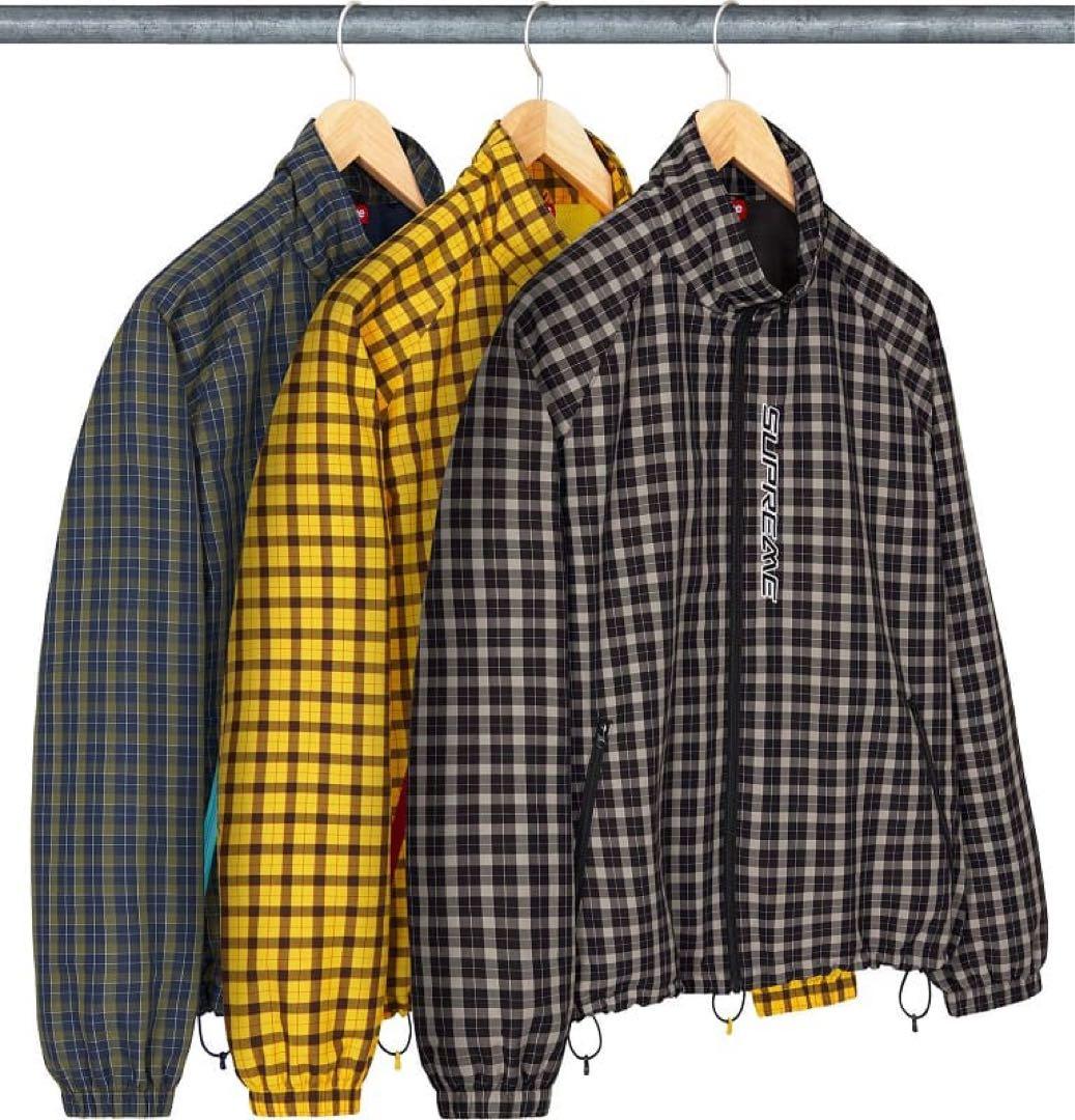 Supreme Plaid Track Jacket チェックナイロンジャケット - メルカリ