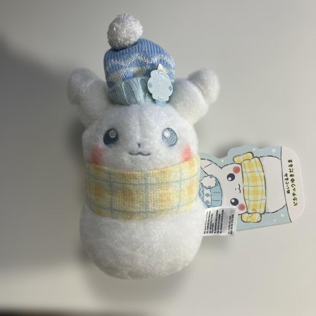 ピカチュウ ゆきだるま ポケモンセンター限定 新品未使用 - メルカリ