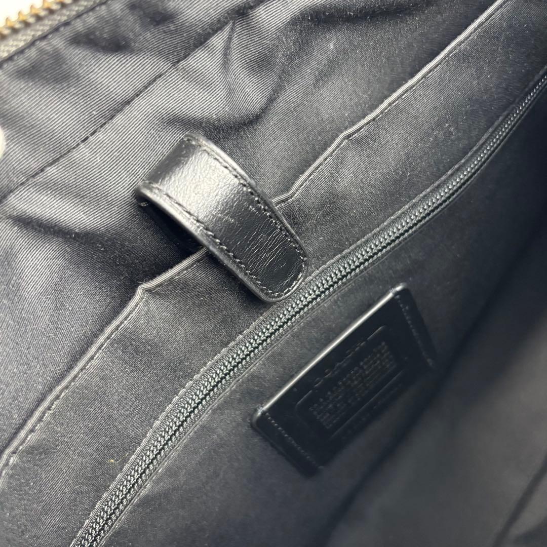 ✨極美品✨ COACH 2way ビジネスバッグ F35430 グレー/ブラック - メルカリ