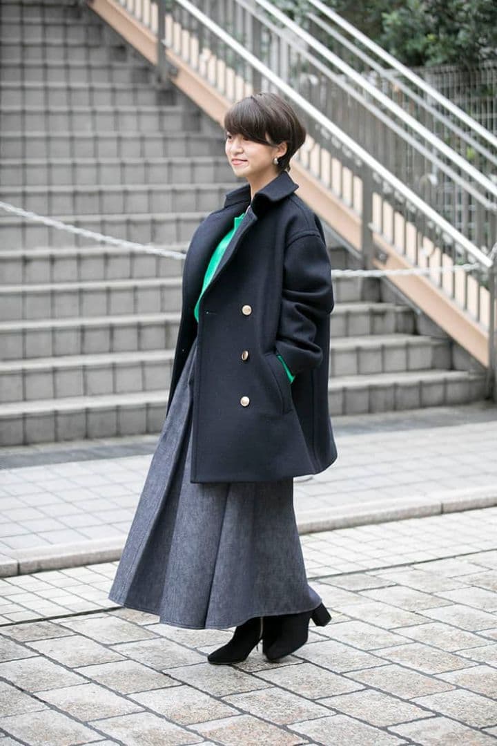 美品】FRAMeWORK フレームワーク ラムリバーメルトンPコート - メルカリ