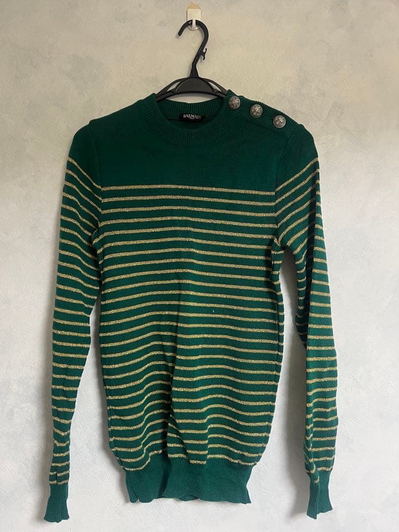 BALMAIN HOMME バルマン・オム　ボーダーニット 楽天市場】バルマン BALMAIN メンズ トップス ニット セーター