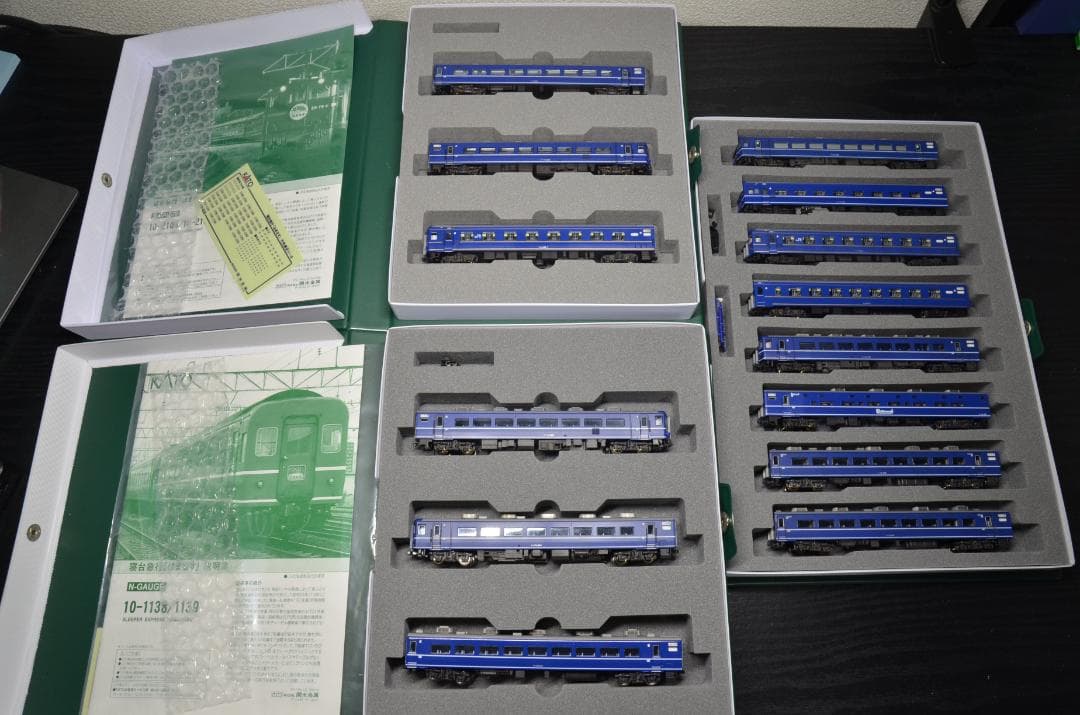 精密加工品】KATO 寝台急行はまなす 給電エンジン代替車付き 14両