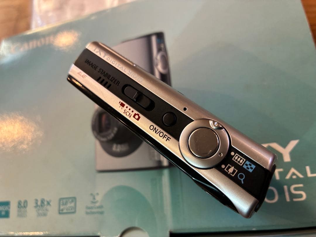 Canon IXY DIGITAL 910 IS コンデジ 平成レトロ 動作品