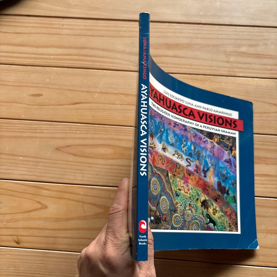 パブロ・アマリンゴ 「アヤワスカ・ビジョン」 サイン本 洋書 絶版