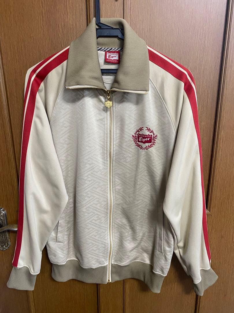 オニツカタイガー トラックジャケット 虎刺繍 ジャージ - メルカリ