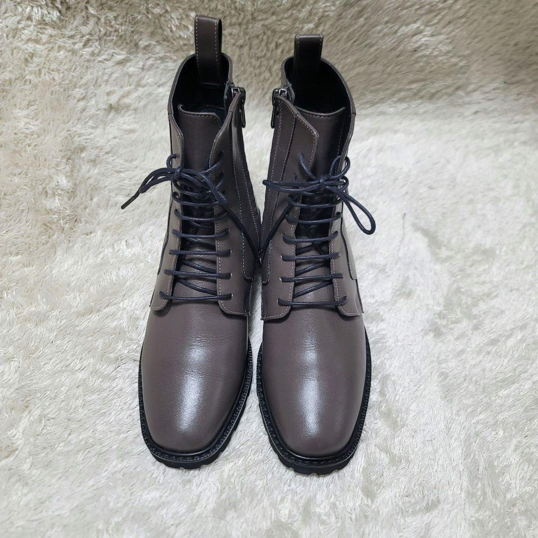 極美品✨銀座かねまつ AQUABELLレースアップブーツ 晴雨 - メルカリ