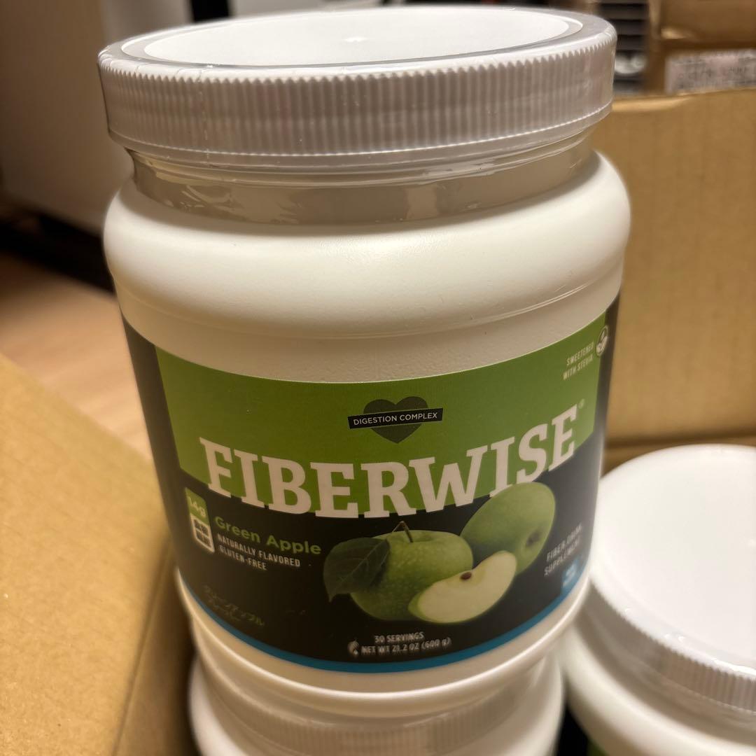 新品】メラルーカ ファイバーワイズ グリーンアップル 600g × 4