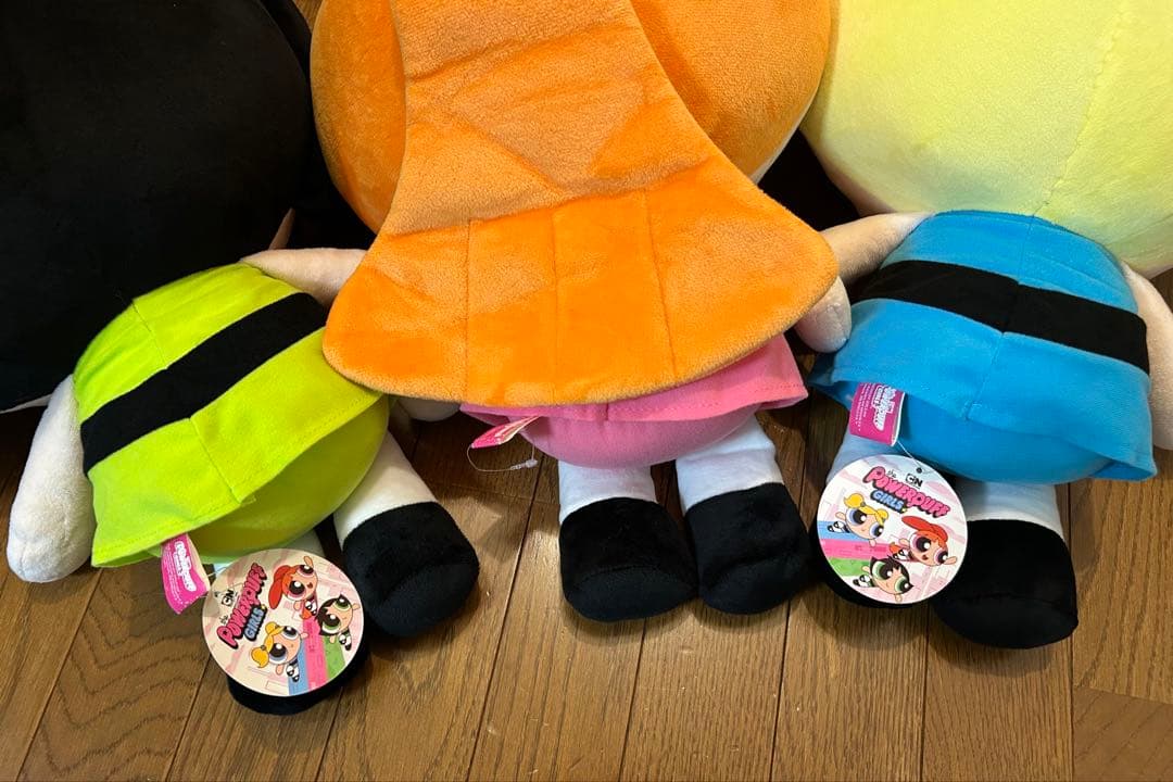 パワーパフガールズ BIG ぬいぐるみ 3体セット ♡美品♡ - メルカリ