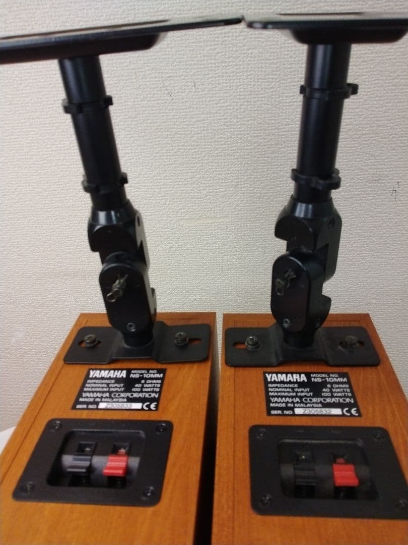 美品】YAMAHA NS-10MM 壁掛けブラケットSPM-5付 2個セット - メルカリ