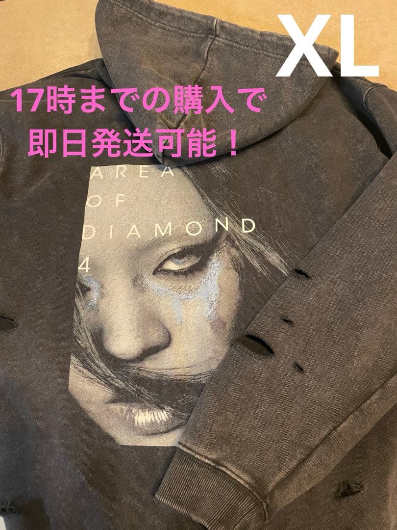 CHANMINA AREA OF DIAMOND4フーディ パーカー ちゃんみな - メルカリ