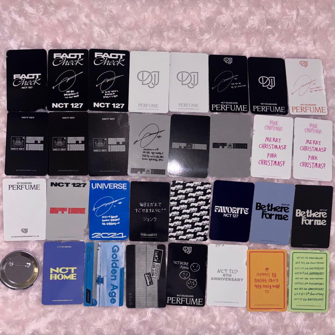 NCT127 ジョンウ トレカ 缶バッジ セット - メルカリ