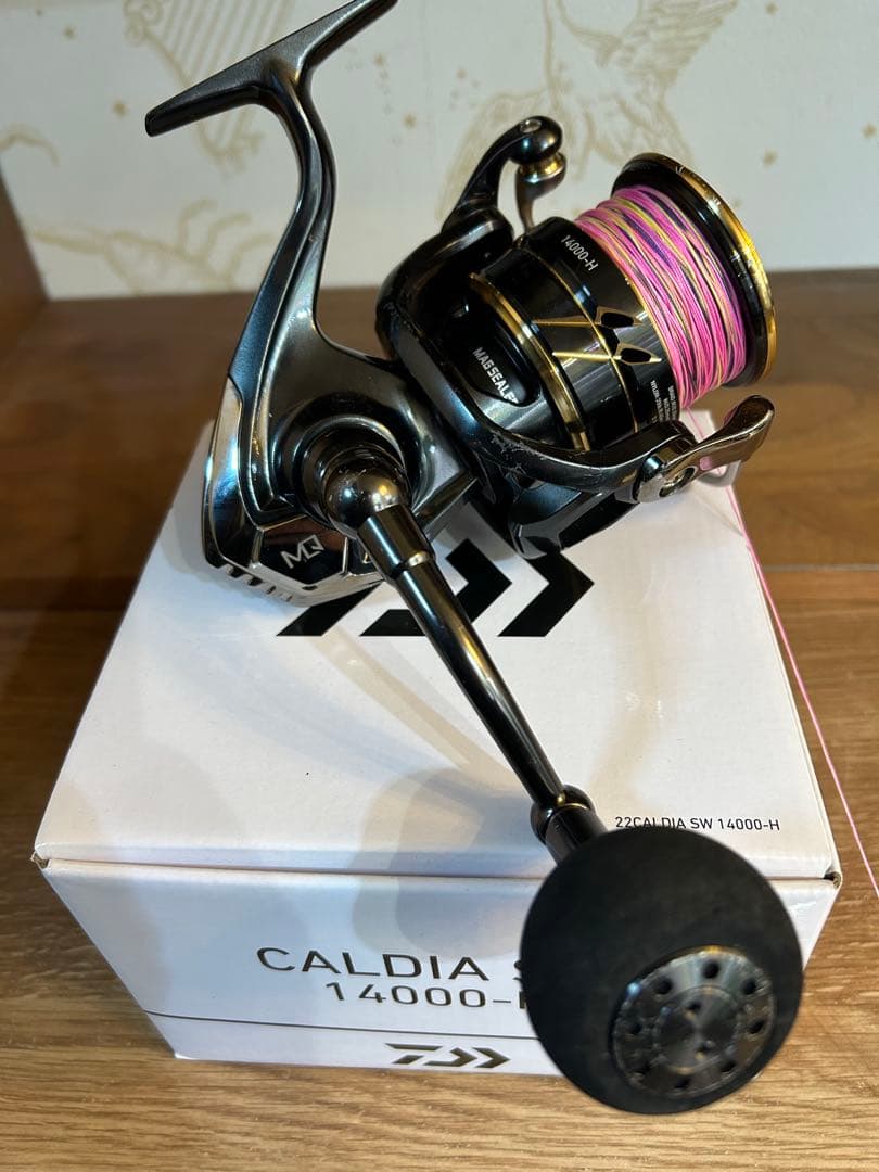 Daiwa CALDIA SW 14000-H スピニングリール 箱あり