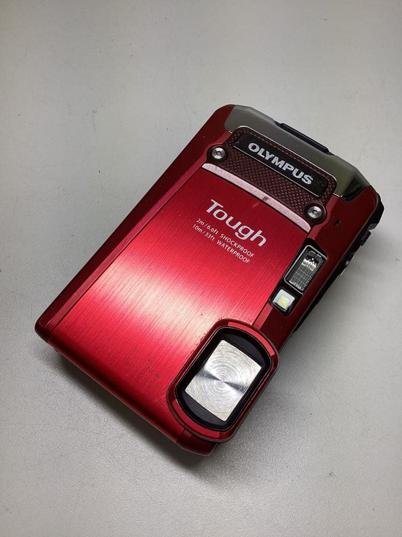 k*様 OLYMPUS Tough TG-820 デジタルカメラ レッド 撮影可 - メルカリ