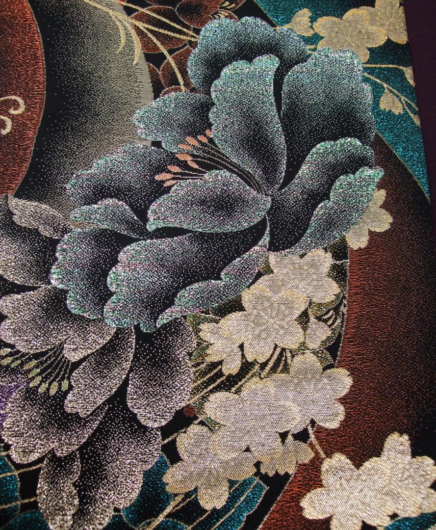 山本寛斎/赤無地桜地紋/比翼仕立て 振袖フルセット m55 成人式 - メルカリ