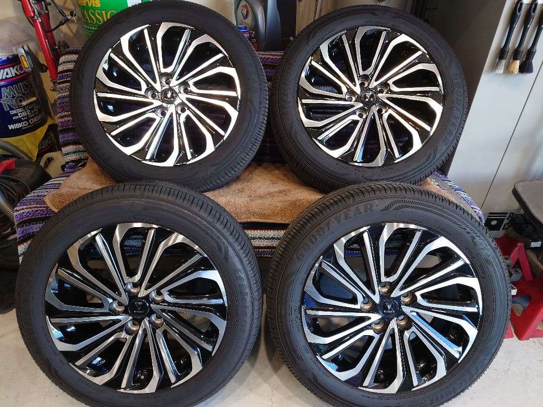 現行 プリウス 60系 モデリスタ 17インチ タイヤホイールセット 美品