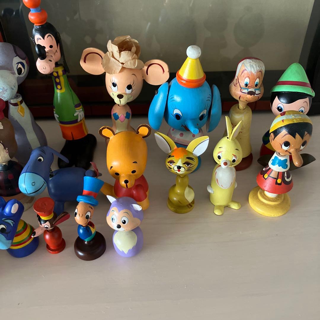 ディズニー まんがこけし 収納ケース 昭和レトロ ビンテージ - メルカリ