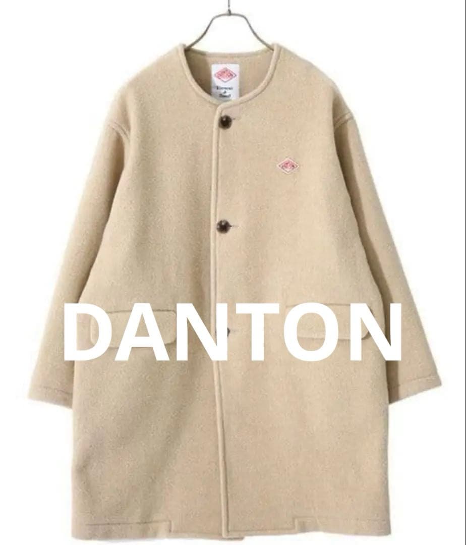 DANTON コート サイズ36 ◇[DT-A0540WLP]DANTON(ダントン) WOOL LIGHT PILE COVERALLS COAT