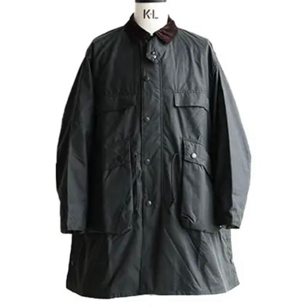 【美品】Barbour × Kaptain Sunshine トラベラーコート KS20FBB01) / KAPTAIN SUNSHINE×BARBOUR (キャプテンサンシャイン