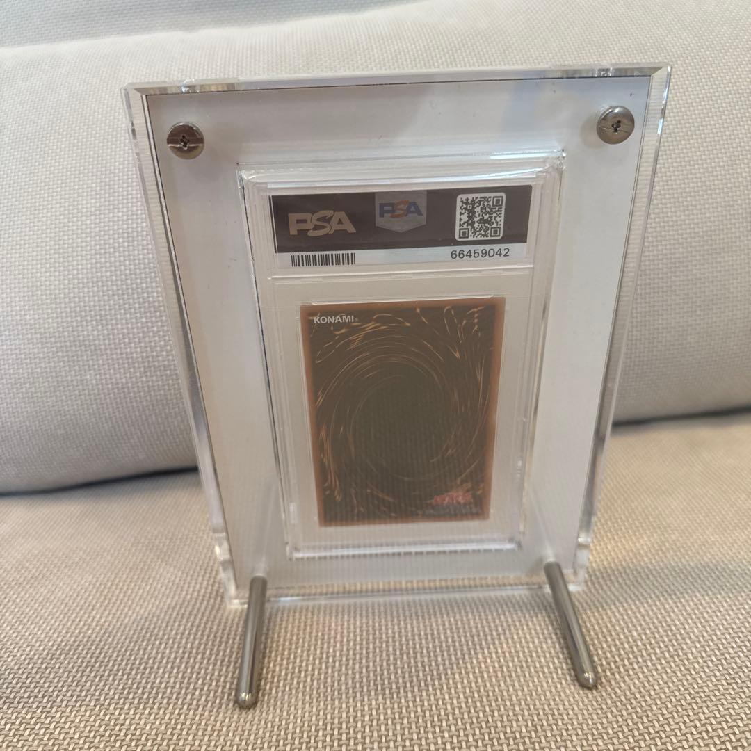 PSA10 青眼の白龍 初期 復刻 海馬 シークレットレア ディスプレイ付き