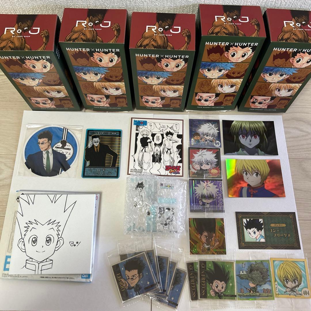 箱あり HUNTER×HUNTER RofJ フェイスマグネット コレクション - メルカリ