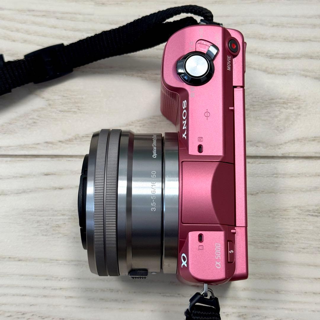 α5000 ILCE-5000 パワーズームレンズキット ピンク unlimited.dev