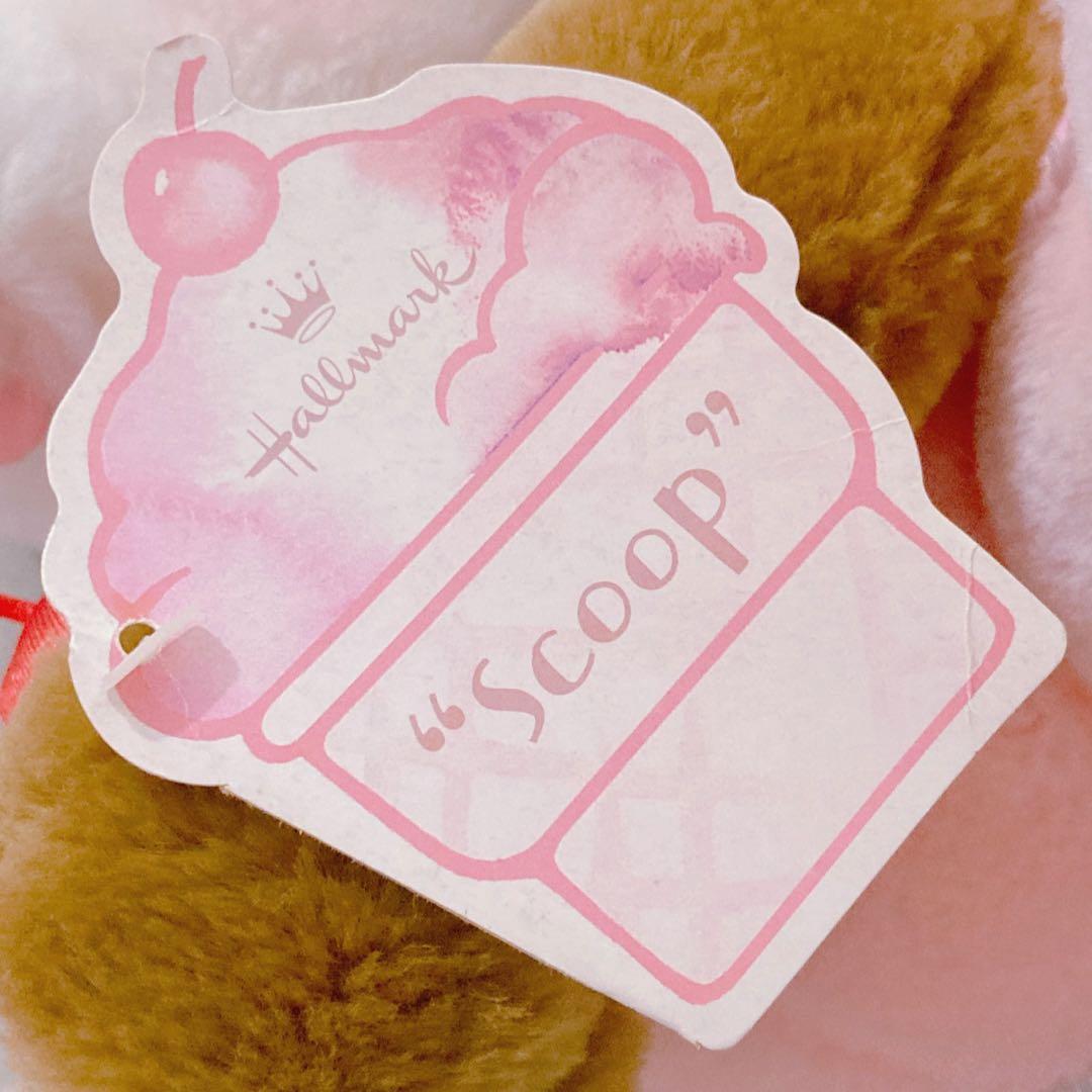 ♡Hallmark アイスクリームくまさんぬいぐるみ テディベア spank♡