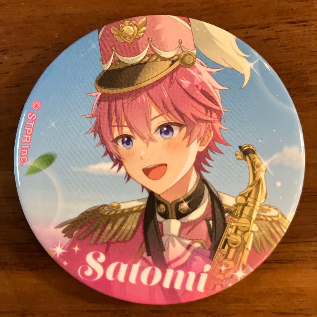 すとぷり さとみくん 缶バッジ（おまけ付き） - メルカリ