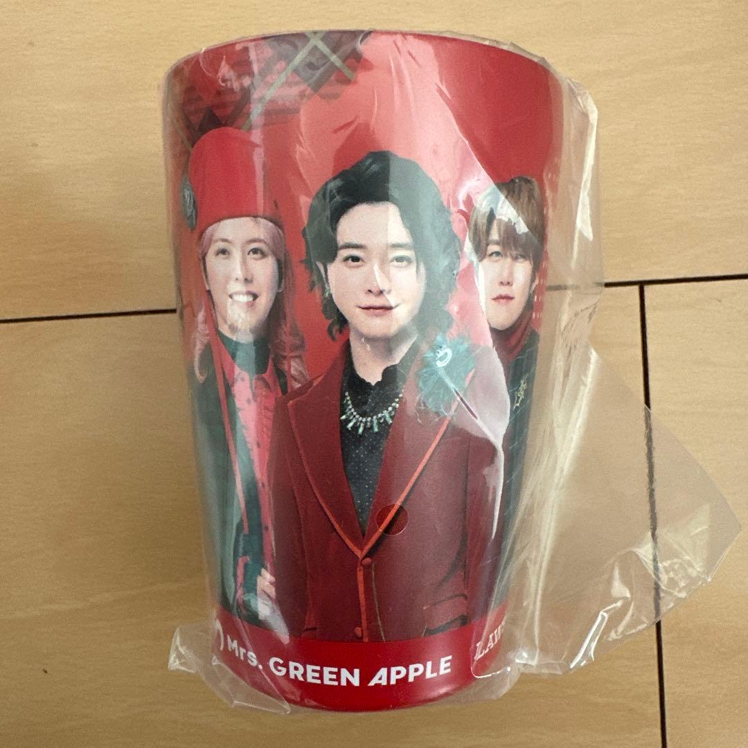 Mrs. GREEN APPLE ミセスグリーンアップル タンブラー レッド - メルカリ
